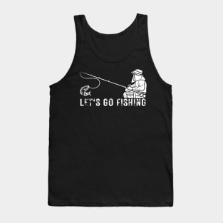 Let's Go Fishing Tank Top